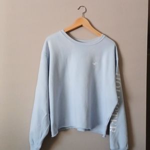 HOLLISTER baby blue sweatshirt